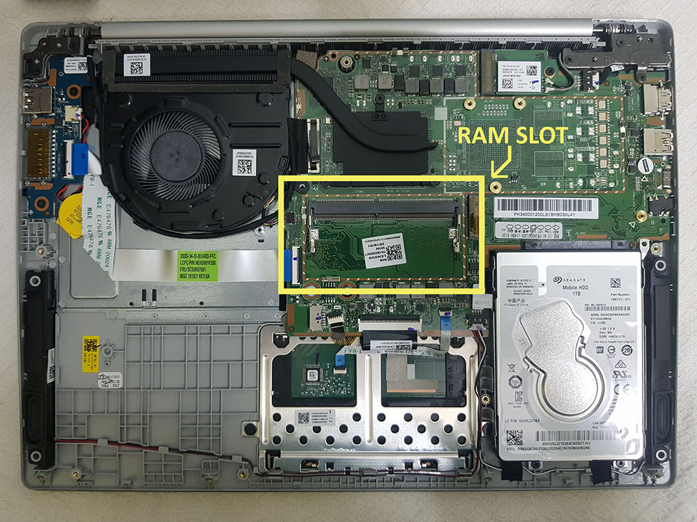 Lenovo Ideapad RAM Upgrade